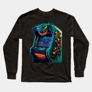 Arcade Monster - Necro Merch Long Sleeve T-Shirt